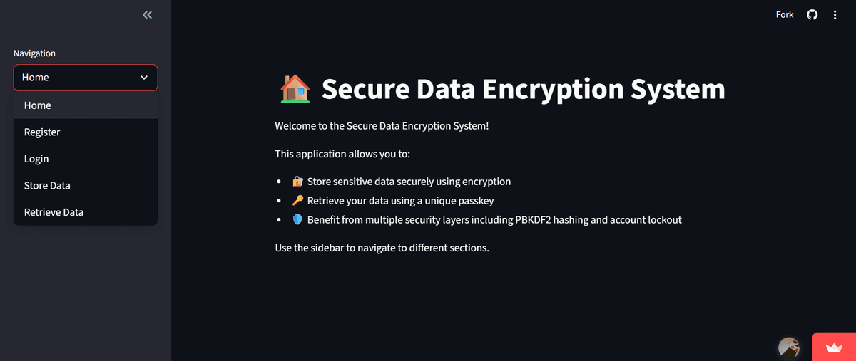 Secure Data Encryption System